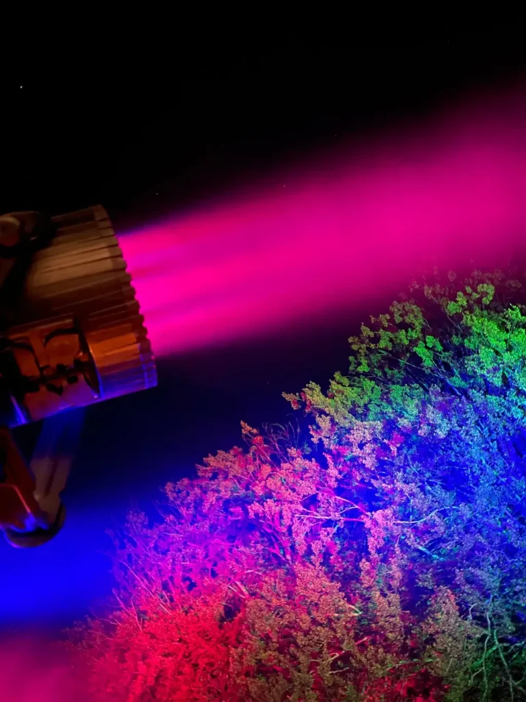 Ambiente Licht stimmungsvolle Farben - SN Veranstaltungsagentur