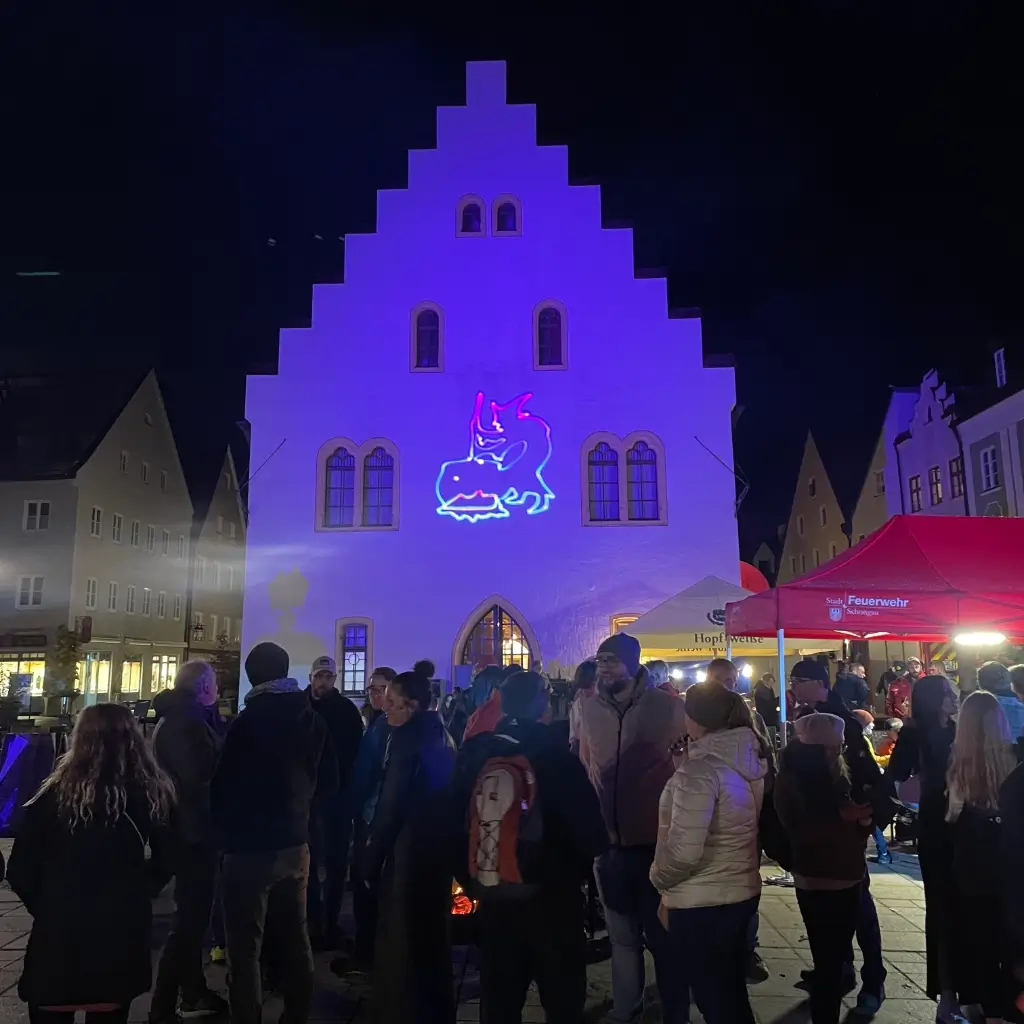 Schongauer Hexennacht Lichteffekte - SN Veranstaltungsagentur