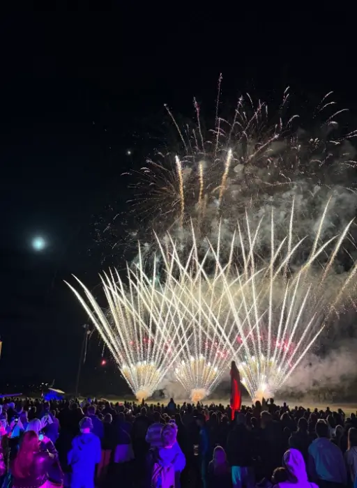 Flugplatzfest Königsdorf - Feuerwerk 1