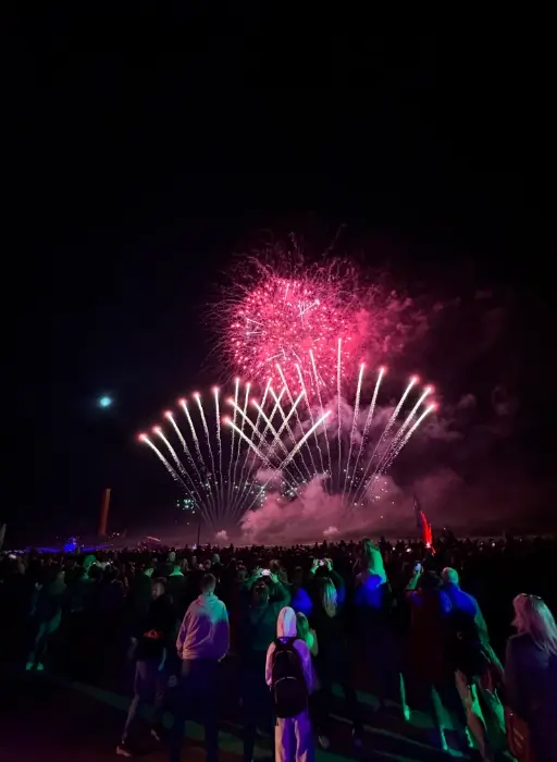 Flugplatzfest Königsdorf - Feuerwerk 3